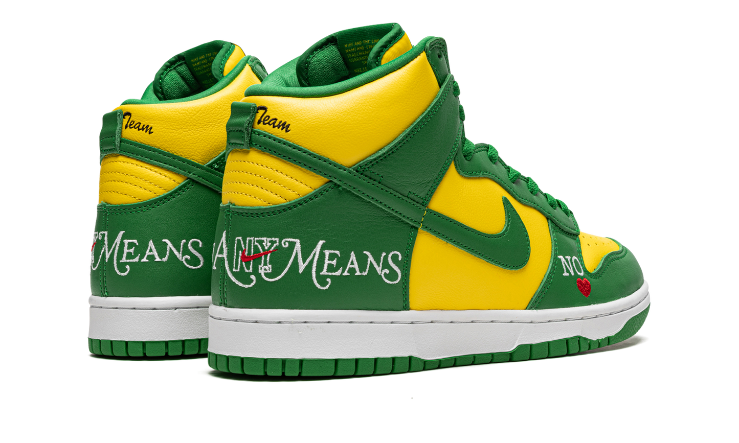 Nike SB Dunk High Supreme By Any Means Brazil