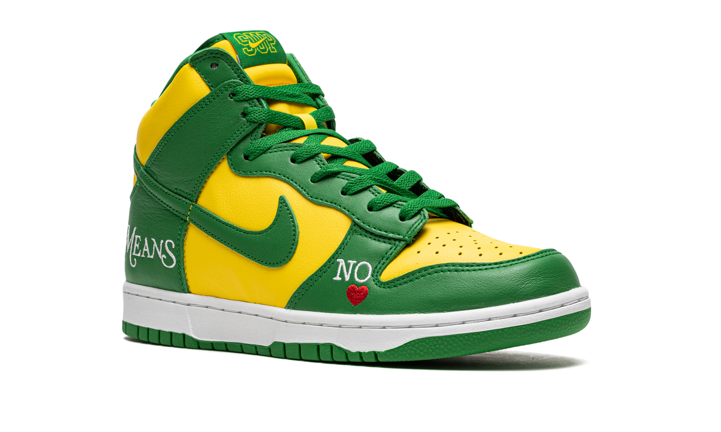 Nike SB Dunk High Supreme By Any Means Brazil