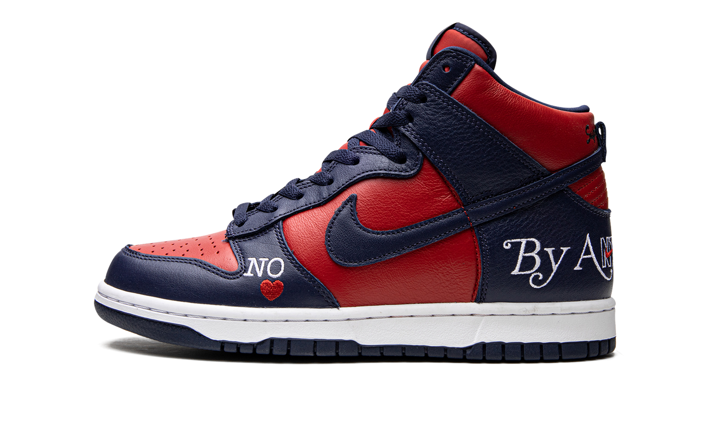 Nike SB Dunk High Supreme By Any Means Navy