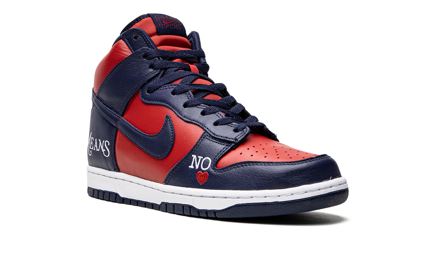 Nike SB Dunk High Supreme By Any Means Navy