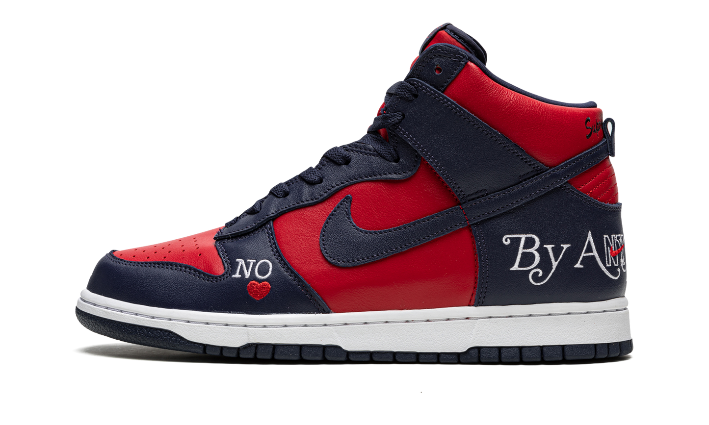 Nike SB Dunk High Supreme By Any Means Navy