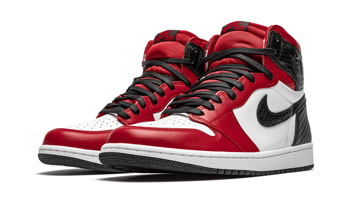 Air Jordan 1 Retro High Satin Snake Chicago