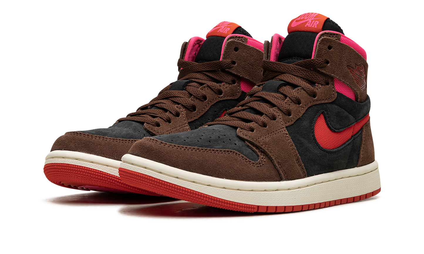 Air Jordan 1 High Zoom Air CMFT 2 Cacao Wow Picante Red