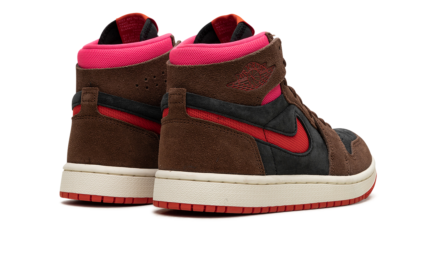 Air Jordan 1 High Zoom Air CMFT 2 Cacao Wow Picante Red