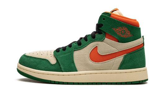 Air Jordan 1 High Zoom Air CMFT 2 Pine Green Orange Blaze
