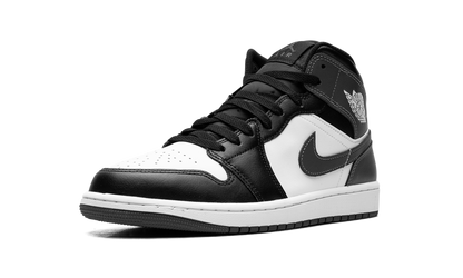 Air Jordan 1 Mid Black White Iron Grey