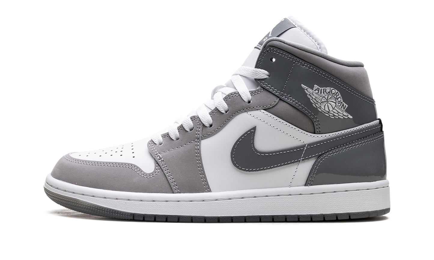 Air Jordan 1 Mid SE White Medium Grey Cool Grey