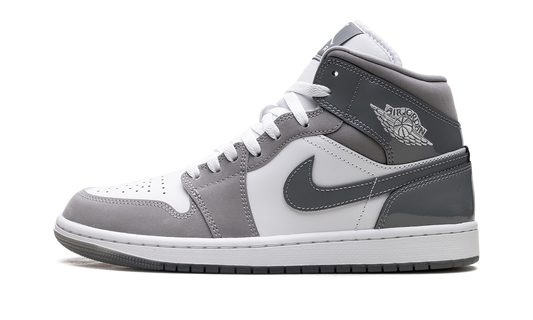 Air Jordan 1 Mid SE White Medium Grey Cool Grey