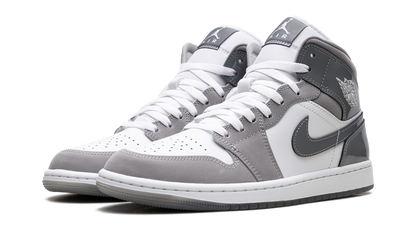 Air Jordan 1 Mid SE White Medium Grey Cool Grey