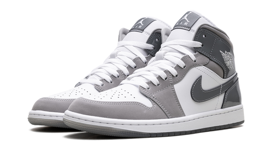Air Jordan 1 Mid SE White Medium Grey Cool Grey