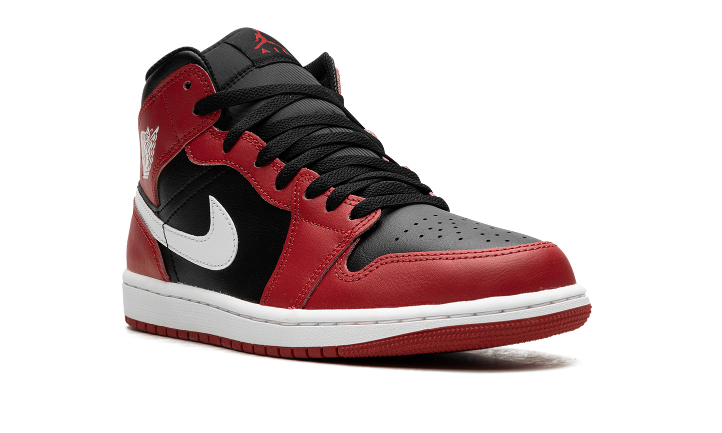 Air Jordan 1 Mid Gym Red Black White (2024)