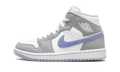 Air Jordan 1 Mid Wolf Grey Aluminum