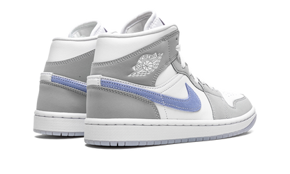 Air Jordan 1 Mid Wolf Grey Aluminum