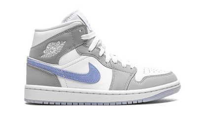 Air Jordan 1 Mid Wolf Grey Aluminum