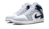 Air Jordan 1 Mid Wolf Grey Midnight Navy