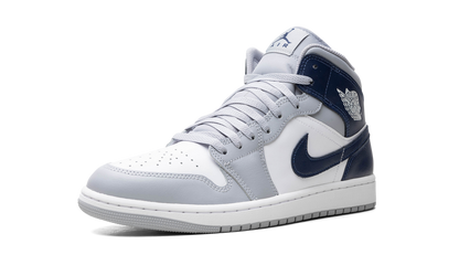 Air Jordan 1 Mid Wolf Grey Midnight Navy
