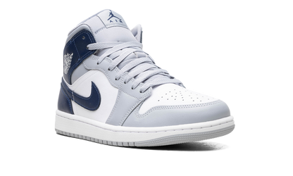 Air Jordan 1 Mid Wolf Grey Midnight Navy