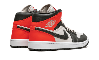 Air Jordan 1 Mid Newsprint Light Orewood Brown