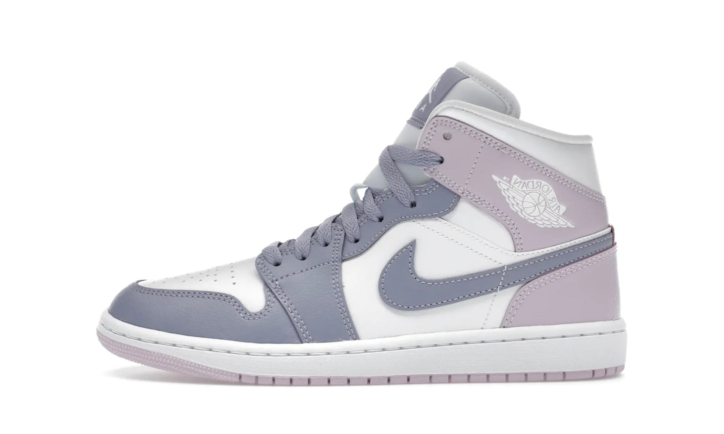 Air Jordan 1 Mid Indigo Haze Doll White
