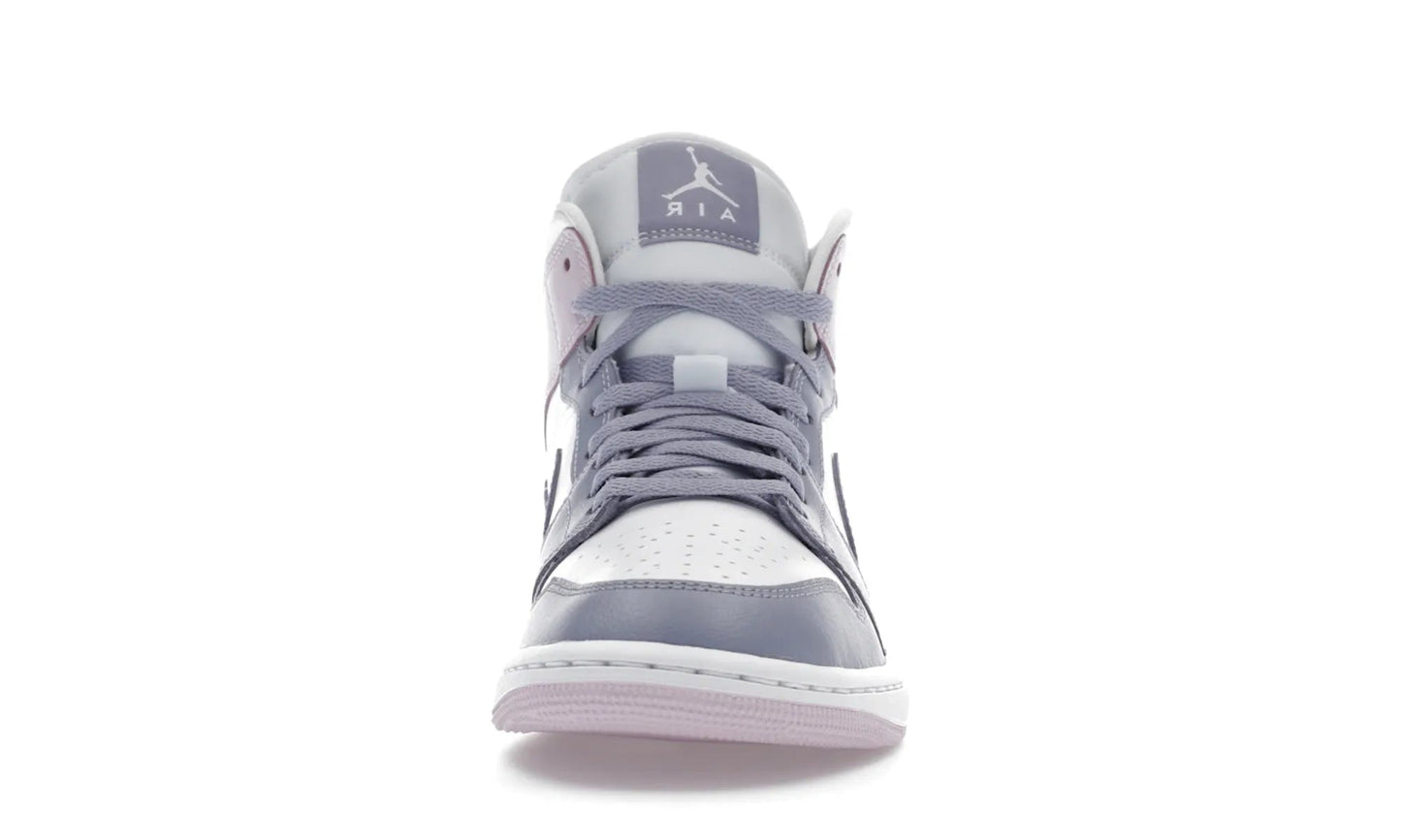 Air Jordan 1 Mid Indigo Haze Doll White
