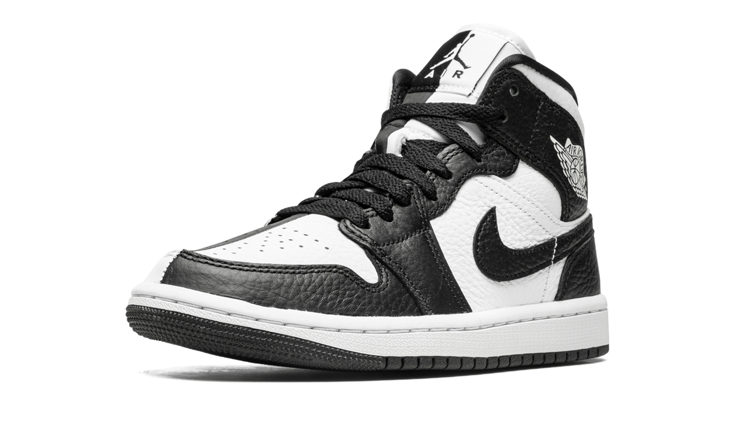 Air Jordan 1 Mid Split Black White