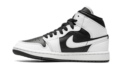 Air Jordan 1 Mid Split Black White