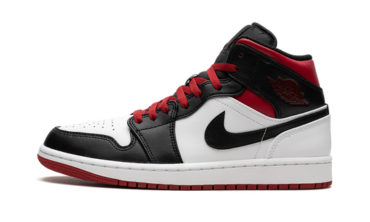Air Jordan 1 Mid Gym Red Black Toe