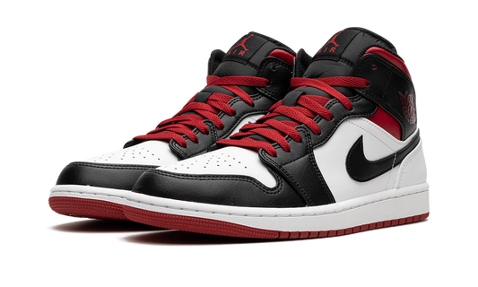 Air Jordan 1 Mid Gym Red Black Toe