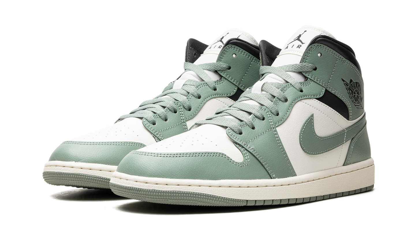 Air Jordan 1 Mid Jade Smoke