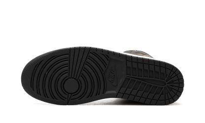 Air Jordan 1 Mid Black Metallic Gold