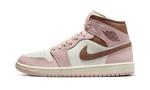 Air Jordan 1 Mid Pink Oxford Brown