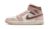 Air Jordan 1 Mid Pink Oxford Brown