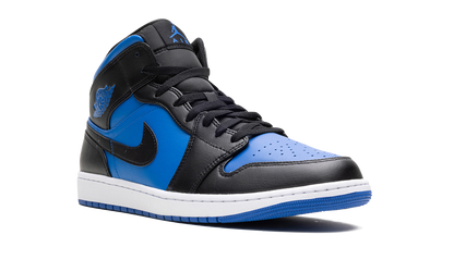 Air Jordan 1 Mid Black Royal Blue