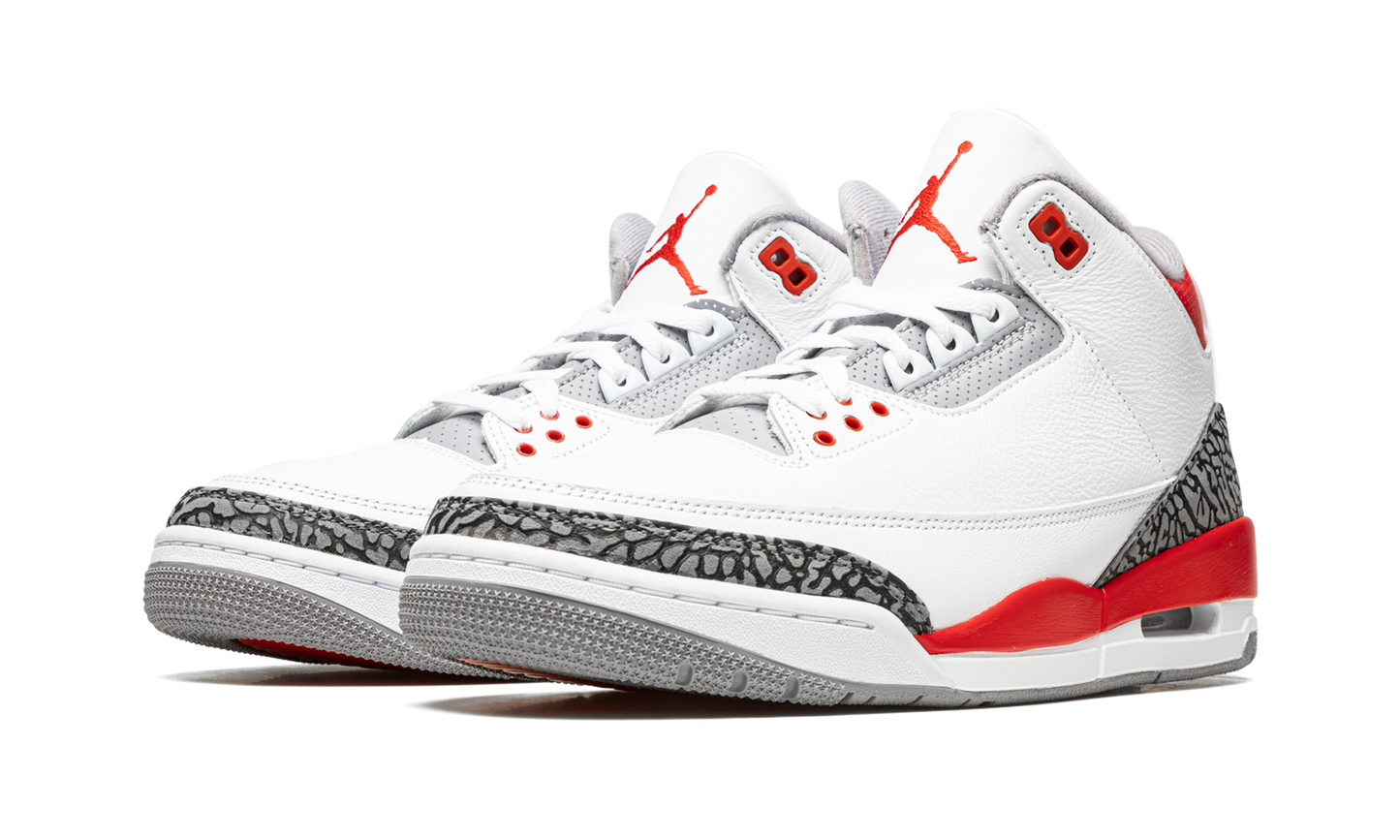 Air Jordan 3 Retro Fire Red (2022)
