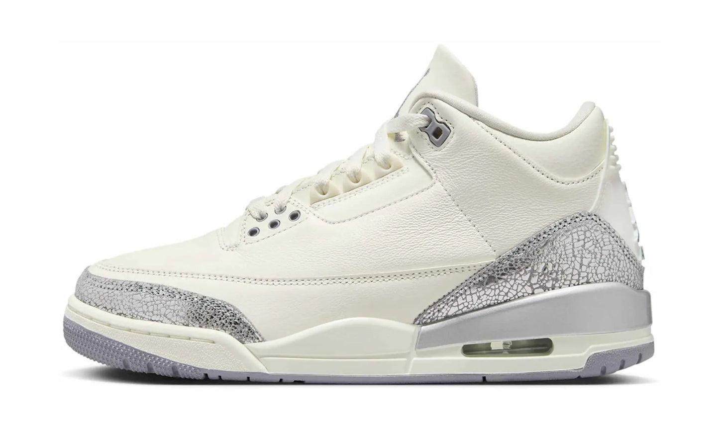 Air Jordan 3 Retro Sail Cement Grey