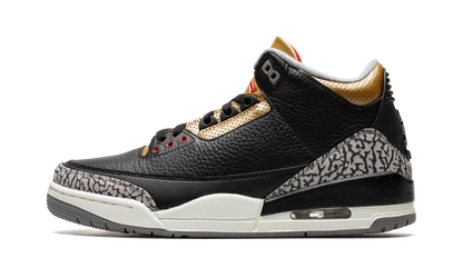 Air Jordan 3 Retro Black Cement Gold