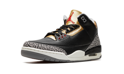 Air Jordan 3 Retro Black Cement Gold