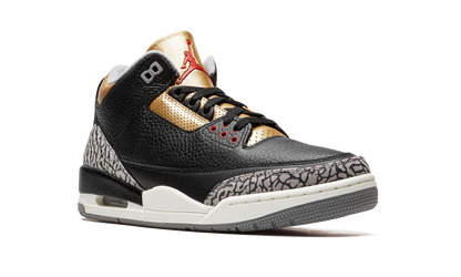 Air Jordan 3 Retro Black Cement Gold