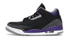Air Jordan 3 Retro Black Court Purple