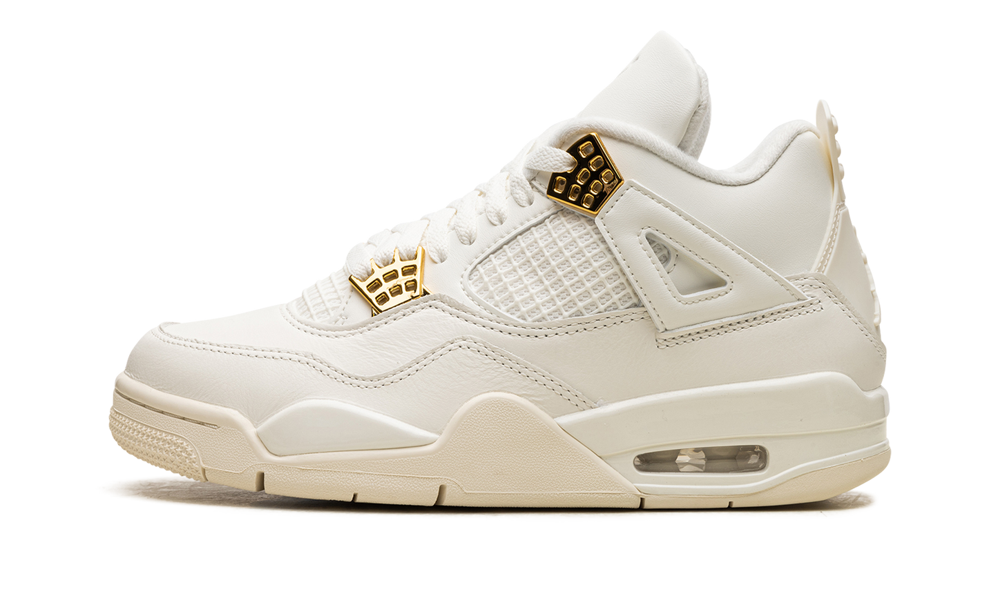 Air Jordan 4 Retro Metallic Gold