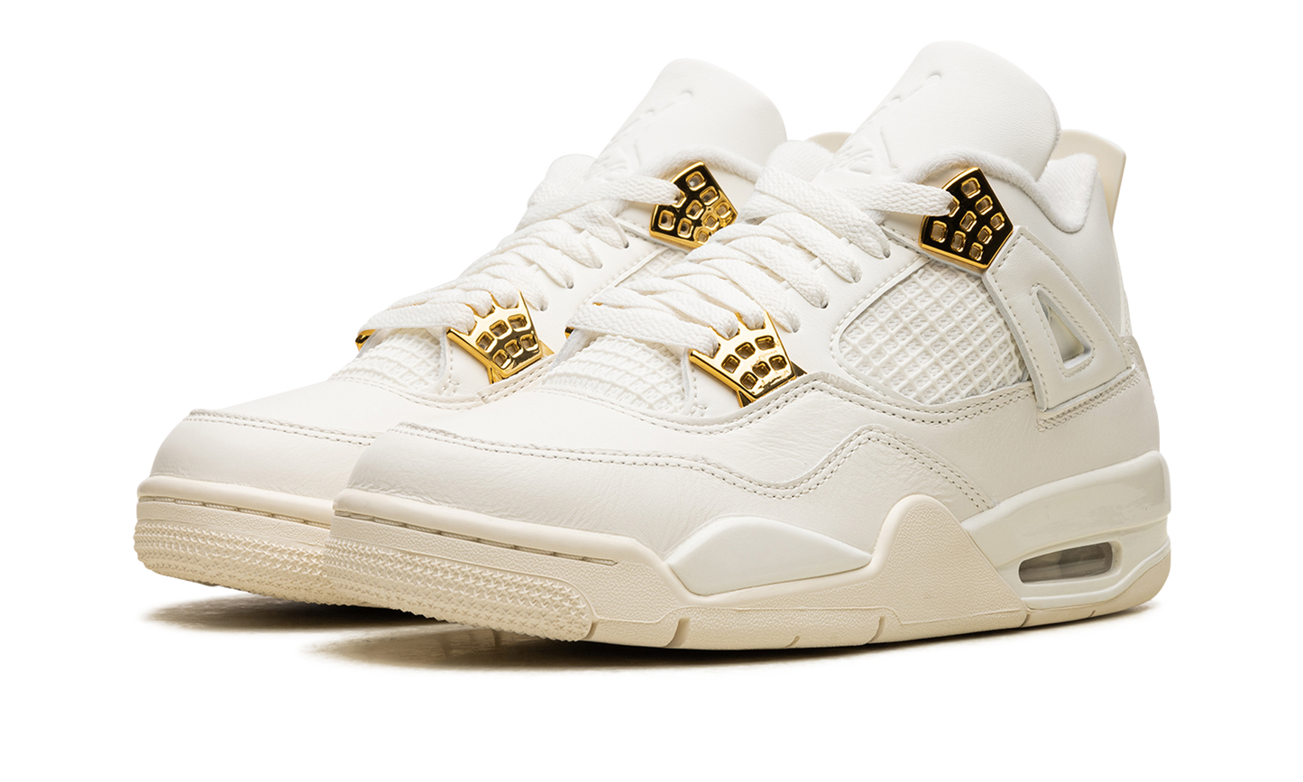 Air Jordan 4 Retro Metallic Gold