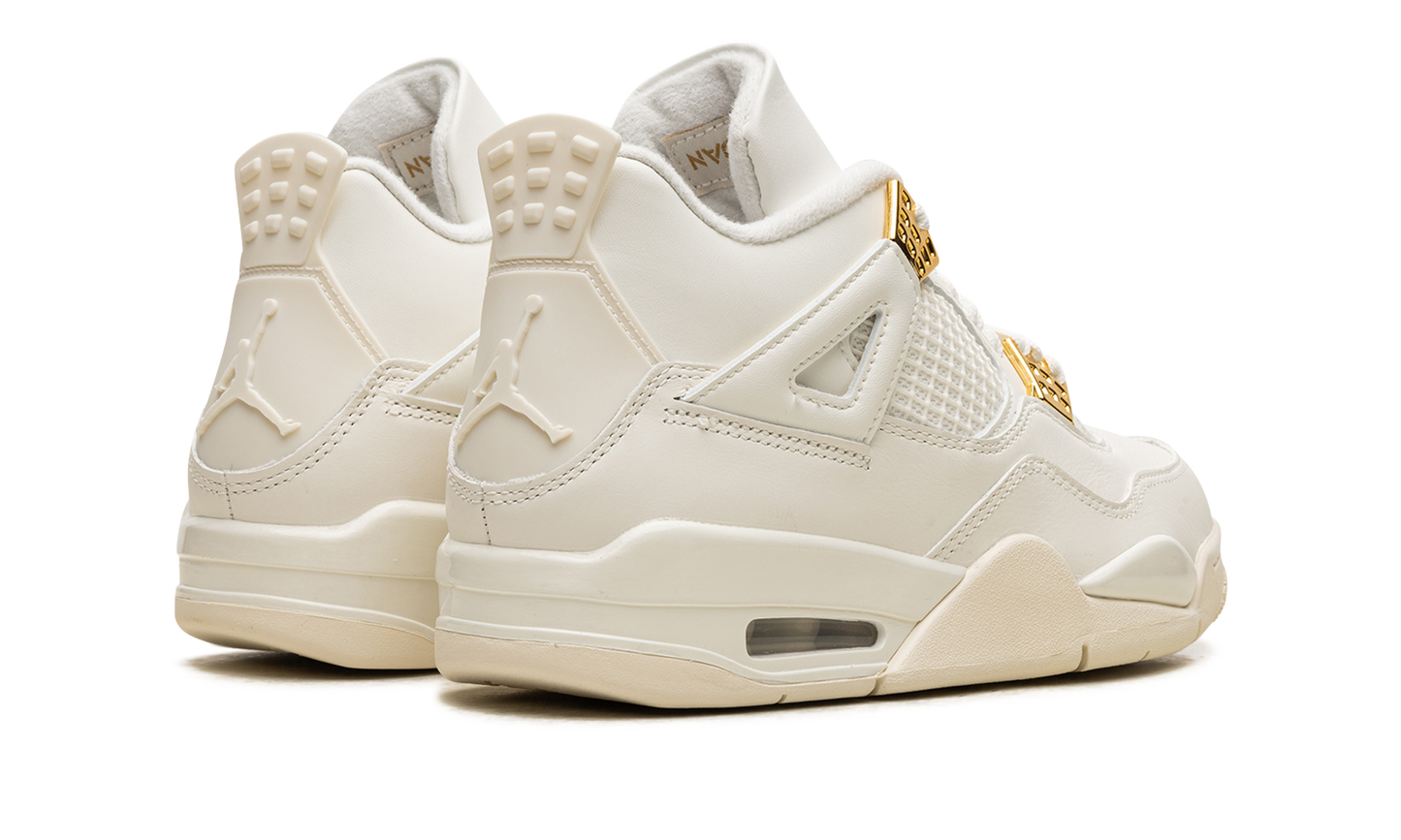 Air Jordan 4 Retro Metallic Gold