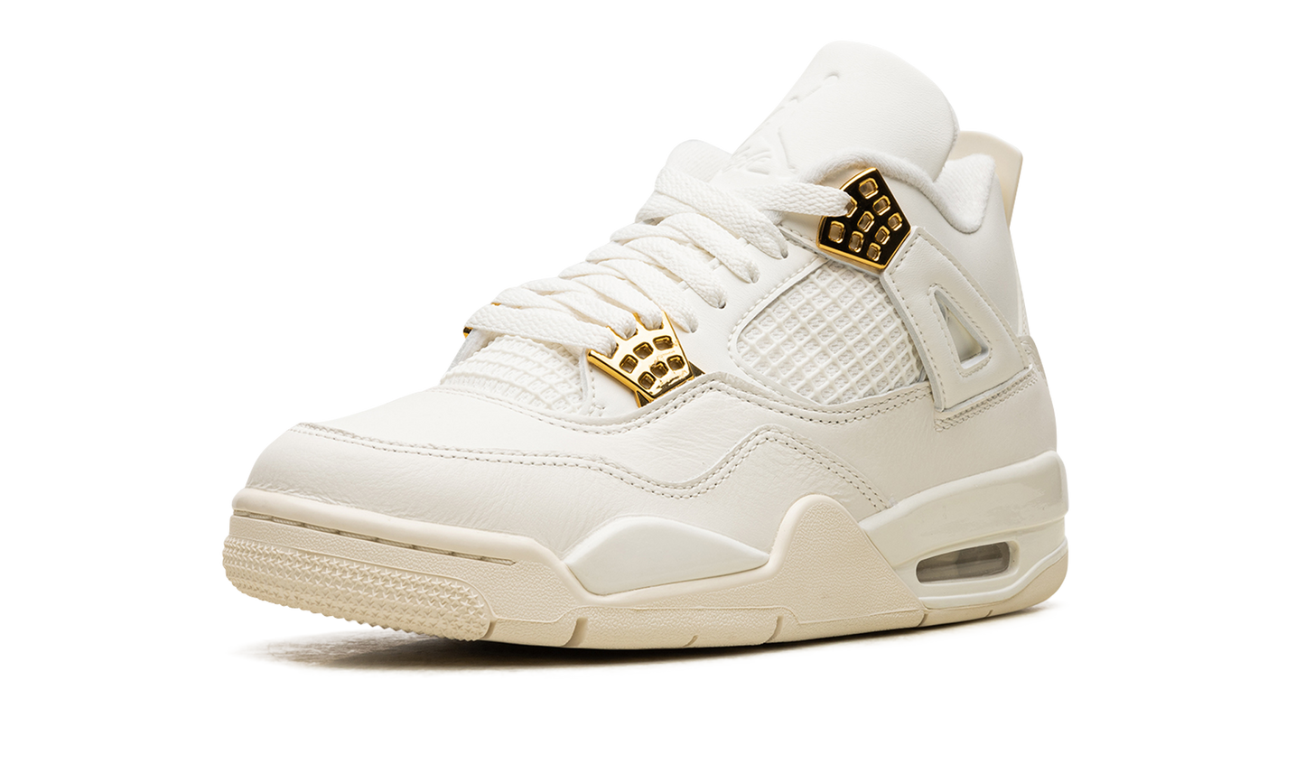 Air Jordan 4 Retro Metallic Gold