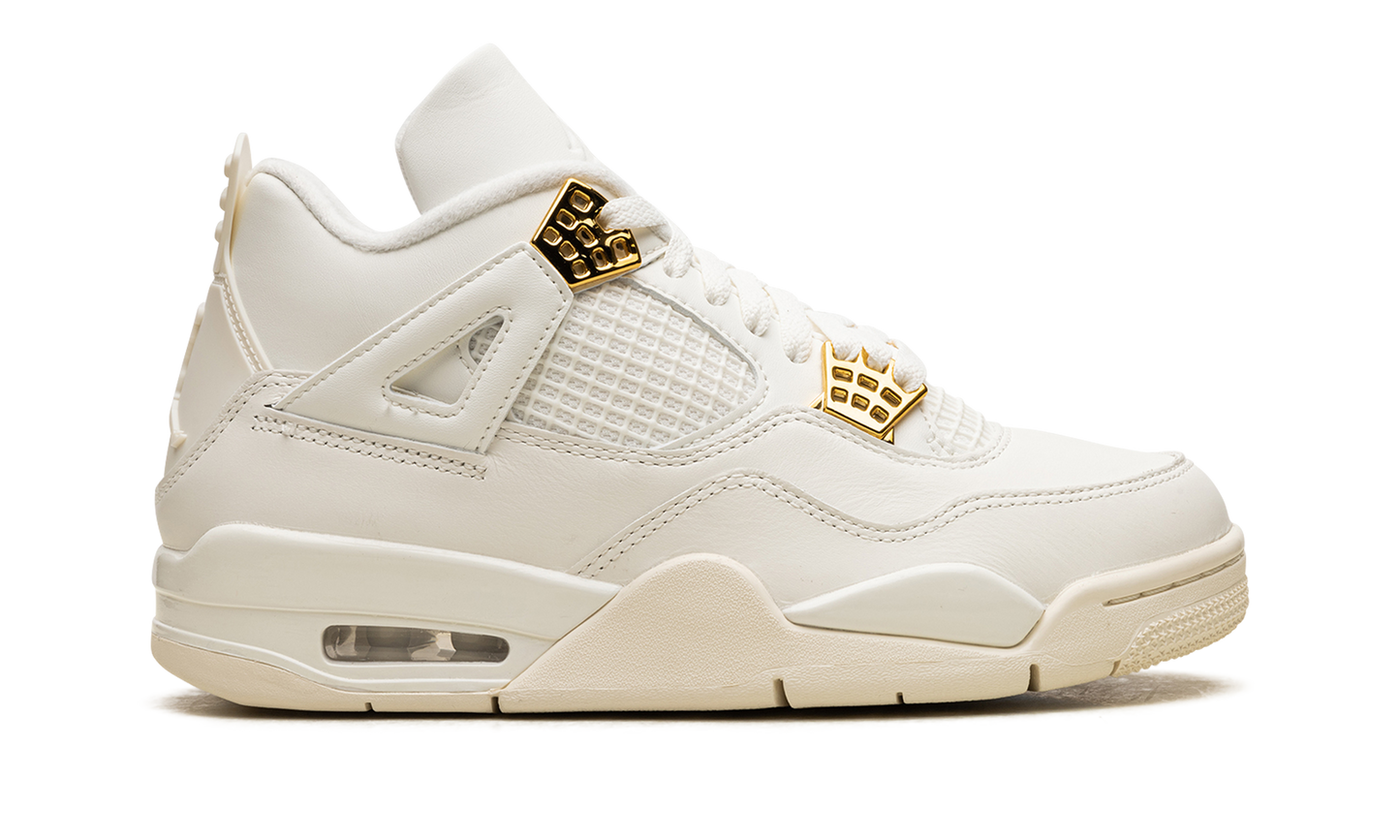 Air Jordan 4 Retro Metallic Gold