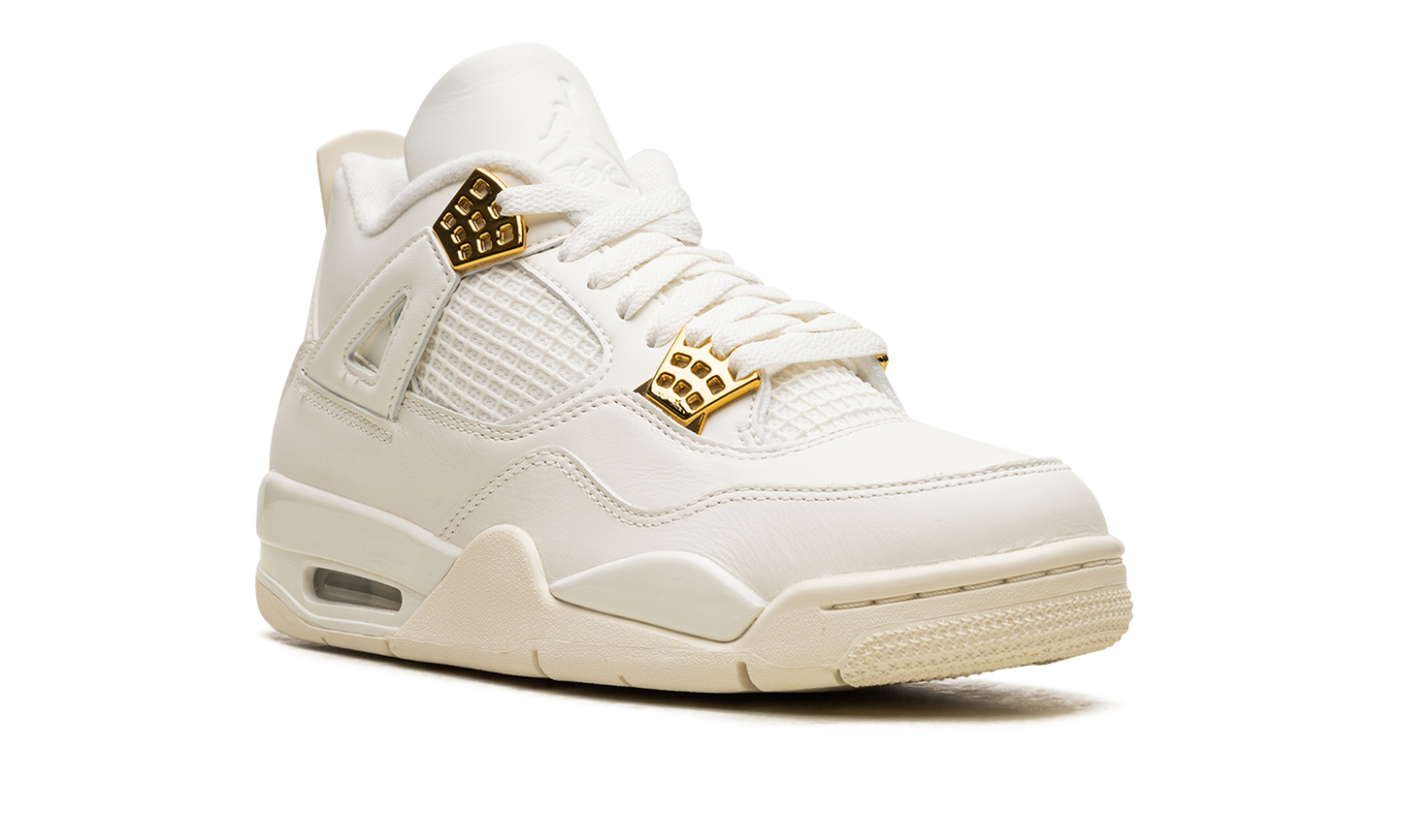Air Jordan 4 Retro Metallic Gold
