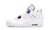 Air Jordan 4 Retro Metallic Purple