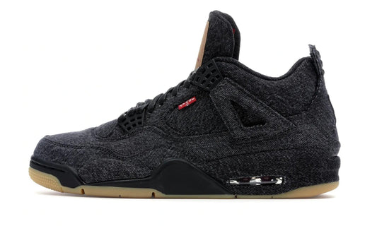 Air Jordan 4 Retro Levi's Black (Levi's Tag)