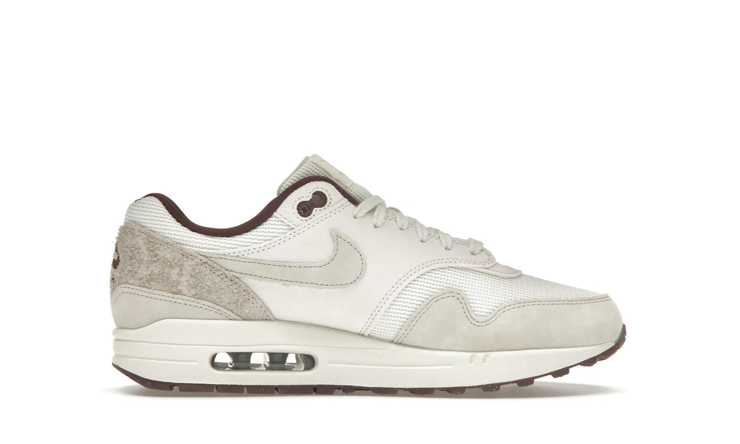 Nike Air Max 1 Sail Burgundy Crush
