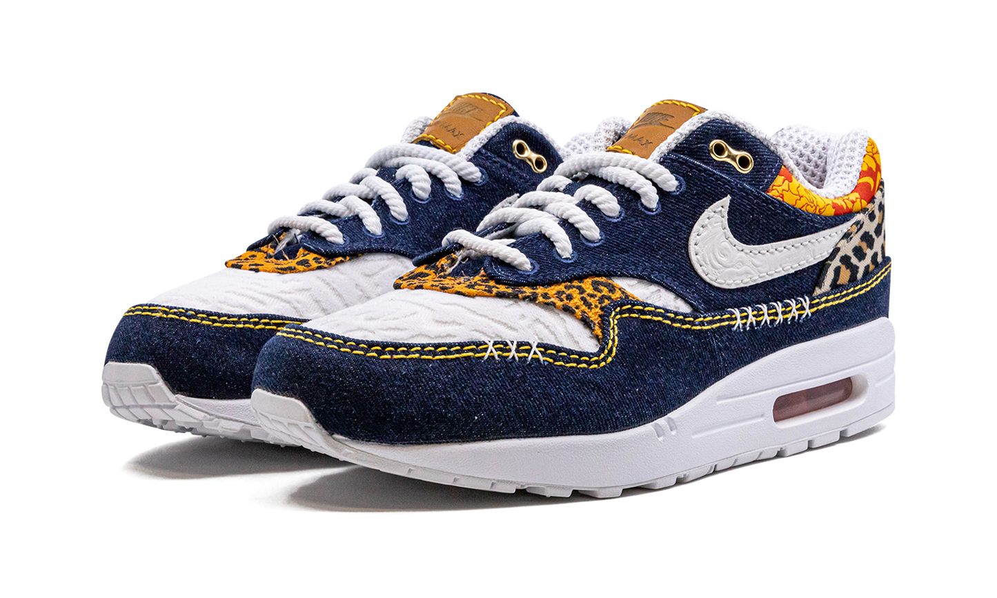 Nike Air Max 1 Premium Denim Leopard