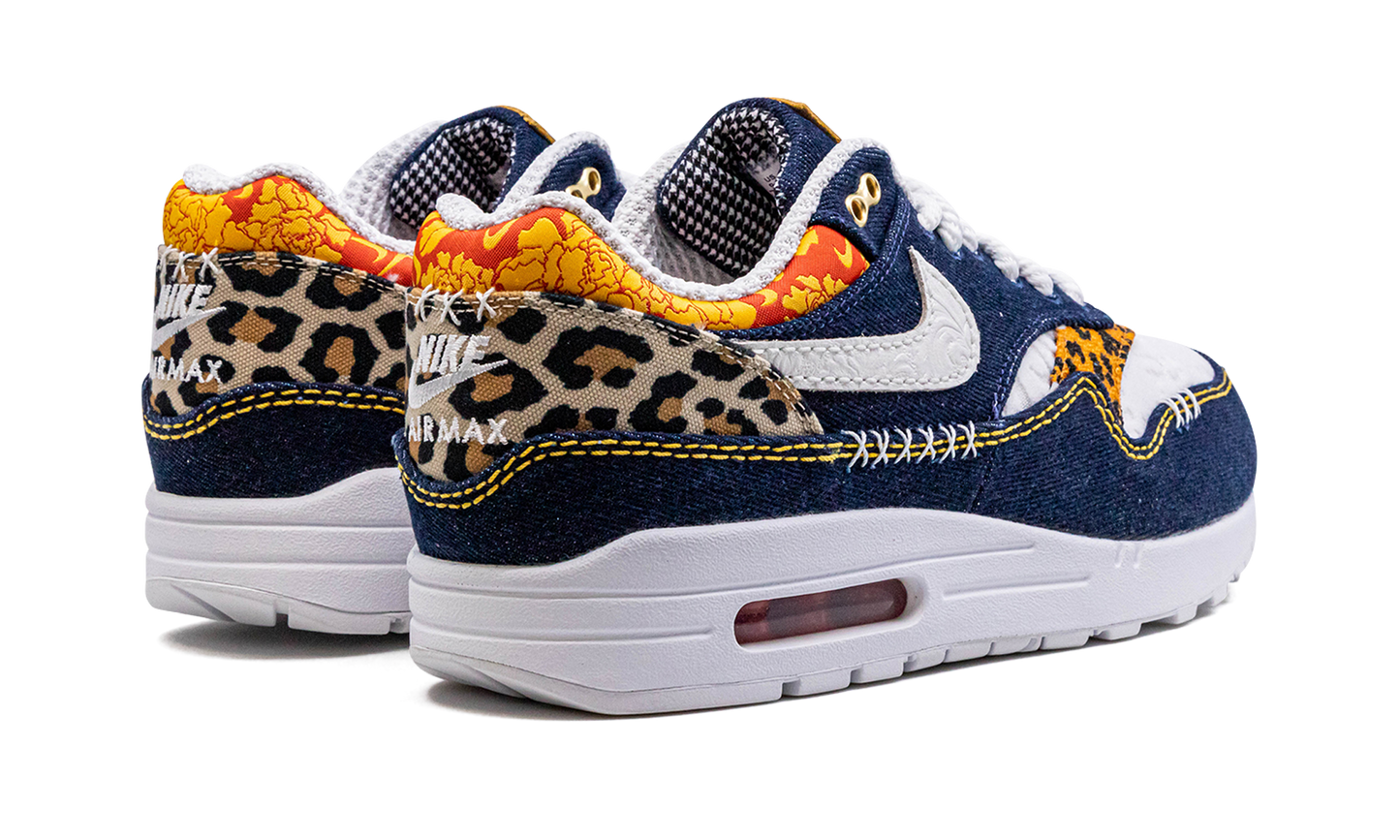 Nike Air Max 1 Premium Denim Leopard